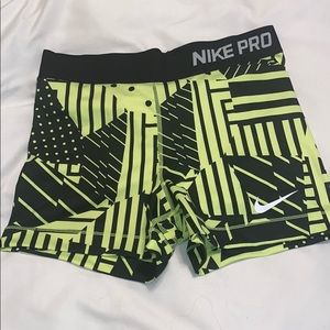 Nike Pro Dri Fit Spandex Shorts